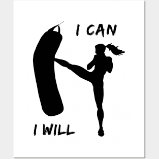 I can and I will Posters and Art